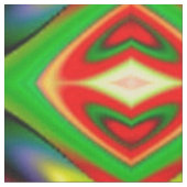 多色万華鏡のように千変万化するパターンデザイン織物 ファブリック (クローズアップ)