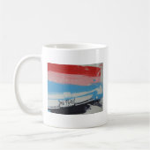 多色刷りのフェンダー コーヒーマグカップ (左)