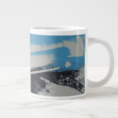 多色刷りのフェンダー ジャンボコーヒーマグカップ (右)