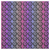 多色刷りの六角形の綿織物 ファブリック (見本)