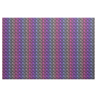 多色刷りの六角形の綿織物 ファブリック