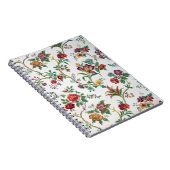 多色刷りの花模様の壁紙、c. 1912年 ノートブック (右側)