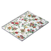 多色刷りの花模様の壁紙、c. 1912年 ノートブック (左側)