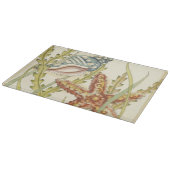 多色刷りの貝のパーティー カッティングボード (角)