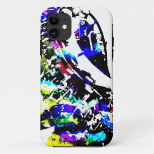 多色刷りジェットコースター iPhone 11 ケース