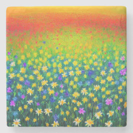 多色大理石コースターのカーペット ストーンコースター