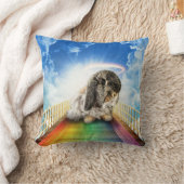 多色枕の橋 クッション (ブランケット)