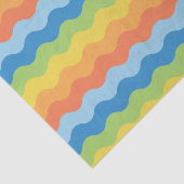 多色波パターンティッシュペーパー 薄葉紙 (詳細)