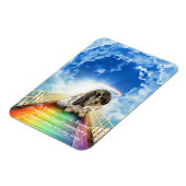 多色磁石のブリッジ マグネット (左側)