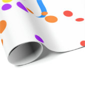 多色紙吹雪 ラッピングペーパー (ロールコーナー)