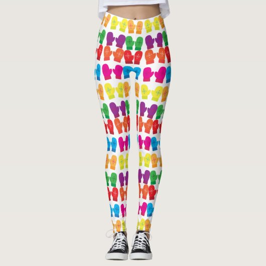 多色編みミトンサンダー_コーブ レギンス (正面)