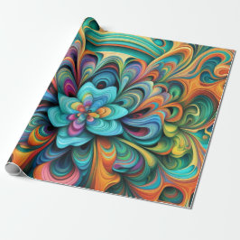 多色花房宝 ラッピングペーパー