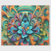 多色花房宝 ラッピングペーパー (フラット)