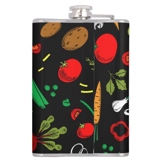 多色野菜フラスコ フラスク (裏面)