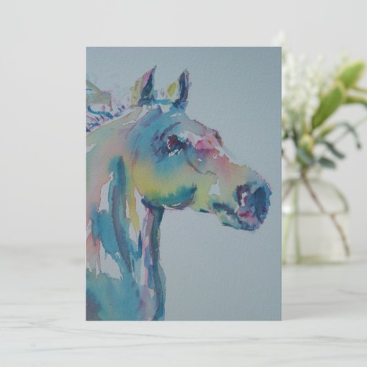 多色馬 サンキューカード (スタンド正面)