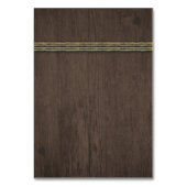 多血の赤ん坊の息の囲結婚いカード テーブルナンバー (裏面)