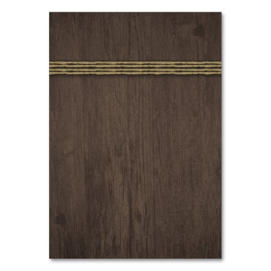 多血の赤ん坊の息の囲結婚いカード テーブルナンバー (裏面)