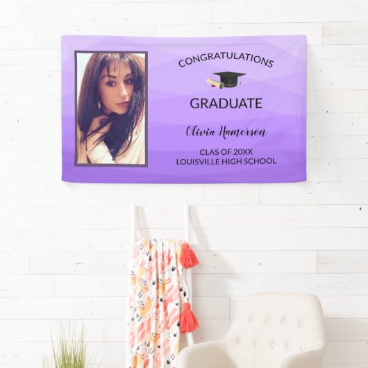 多角形と写真 横断幕 (インサイチュ)