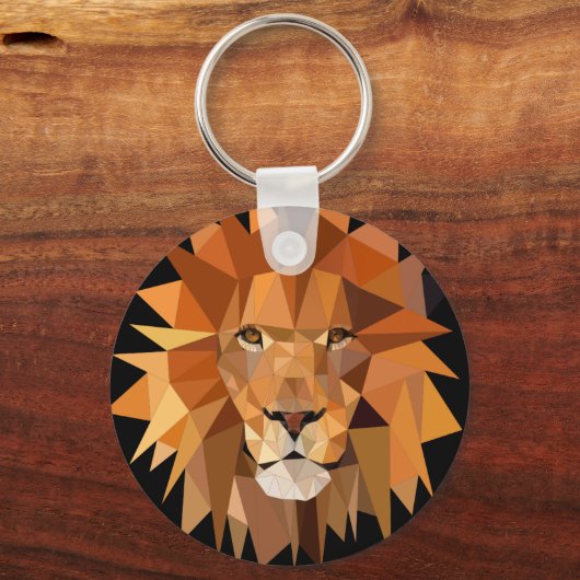 多角形カスタム キーホルダー (正面)