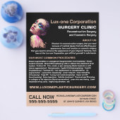 多角形デザイン、整形外科医、整形外科 チラシ (シングル)