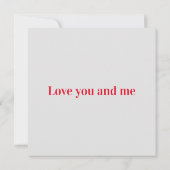 多言語で伝える愛のカード カード (裏面)