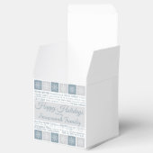 多言語の「ハッピーホリデー」カスタムお気に入り フェイバーボックス (オープン)