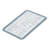 多言語の「ハッピーホリデー」マグネット マグネット (左側)