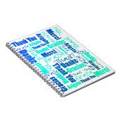 多言語カラフル感謝ジャーナル ノートブック (右側)