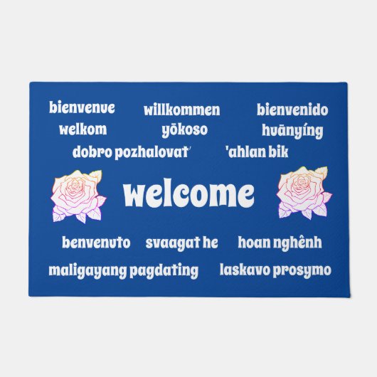 多言語ドアマット ドアマット (正面)