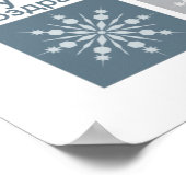 多言語ハッピーホリデーのポスター ポスター (角)