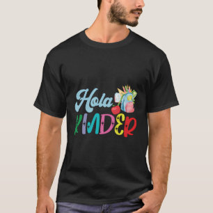 多言語先生Hola Kinder Linguist言語 Tシャツ