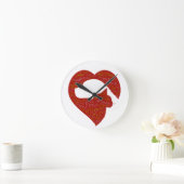 多言語友好時計 ラウンド壁時計 (ホーム)