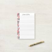 多言語対応タイポグラフィWordクラウド ポストイット (デスク上)