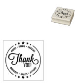 多言語対応モダンサービス ラバースタンプ (押印)