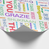 多言語対応数々のに感謝 ラッピングペーパー (角)