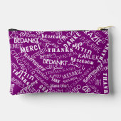 多言語対応文字カスタム色 アクセサリーポーチ (裏面)