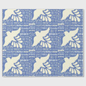 多言語対応PEACE紙 ラッピングペーパー (フラット)