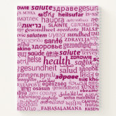 多言語文字正常性ノートブック – 色の選択 ノートブック (裏面)