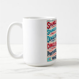 多言語祝対応の特徴 コーヒーマグカップ