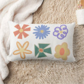 多連レインボーホフラワーフローラ6パック ランバークッション (ブランケット)