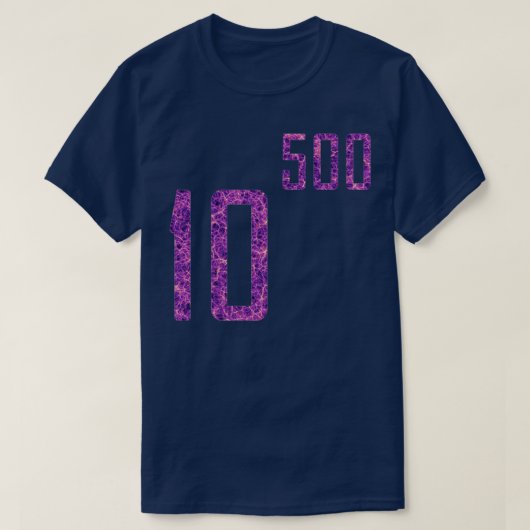 多重列理論10500 Tシャツ (デザイン正面)