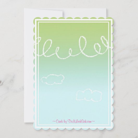 多重化学感度招待状 招待状 (裏面)