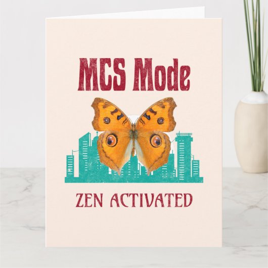 多重化学感度認識度MCSモード カード (正面)