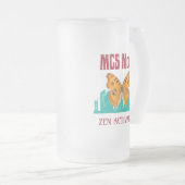 多重化学感度認識度MCSモード フロストグラスビールジョッキ (正面右)