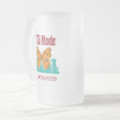 多重化学感度認識度MCSモード フロストグラスビールジョッキ (正面左)