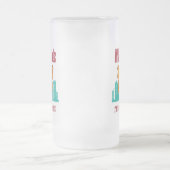 多重化学感度認識度MCSモード フロストグラスビールジョッキ (中央)