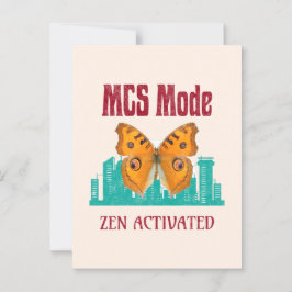 多重化学感度認識度MCSモード ポストカード