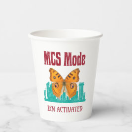 多重化学感度認識度MCSモード 紙コップ