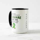 多重化学感度MCS認識度 マグカップ (正面左)