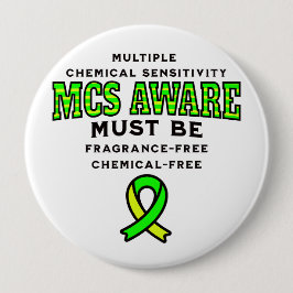 多重化学感度MCS認識度 缶バッジ